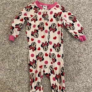 Minnie Mouse Footie Pajamas Disney 3T. Hello Kitty Nightgown